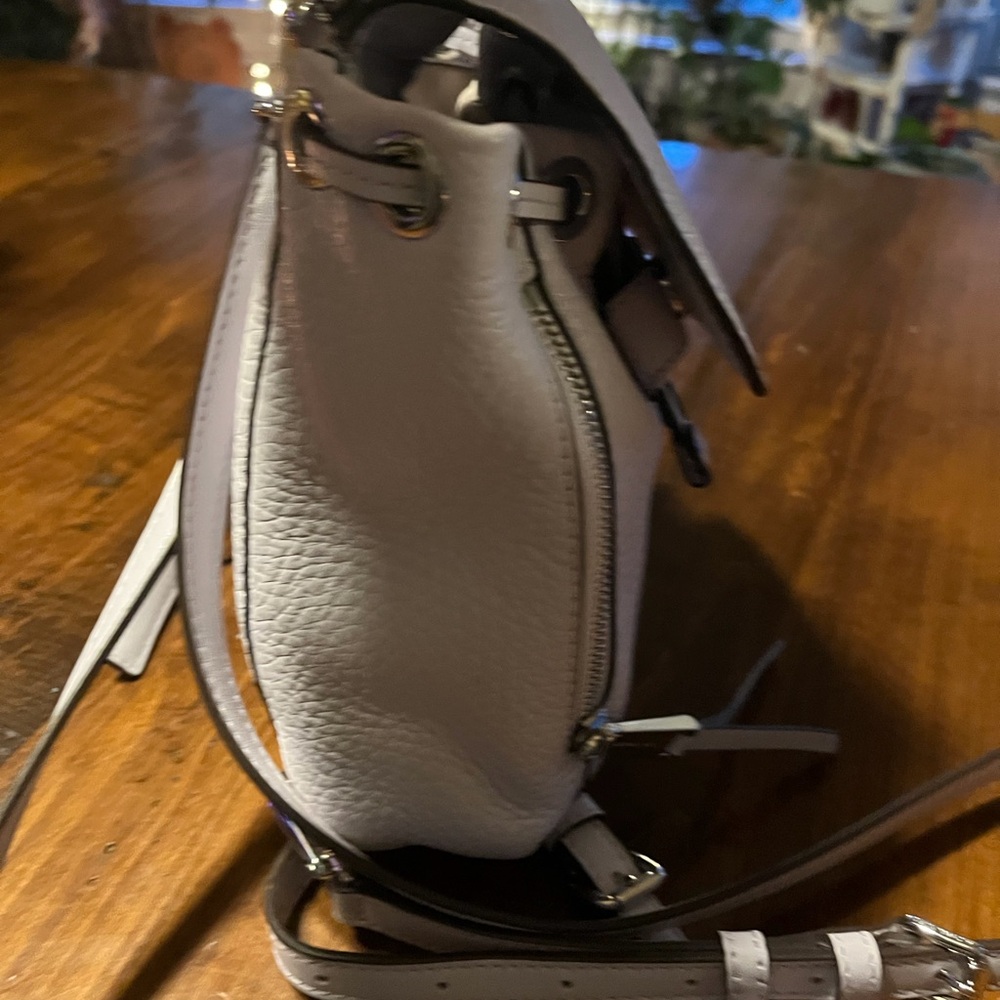 Michael KorsViv soft lilac mist Extra-small Pebbled Leather Mini Backpack - Picture 8 of 16